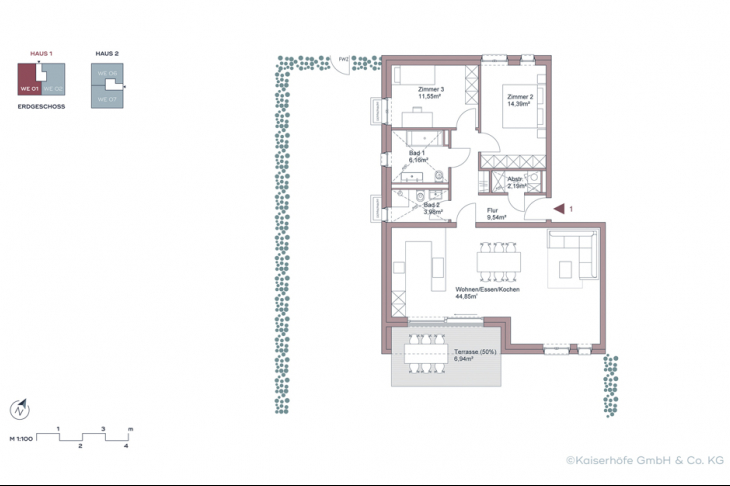 ?®Kaiserhöfe Krefeld_Grundriss WE01