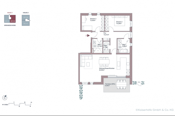 ?®Kaiserhöfe Krefeld_Grundriss WE02