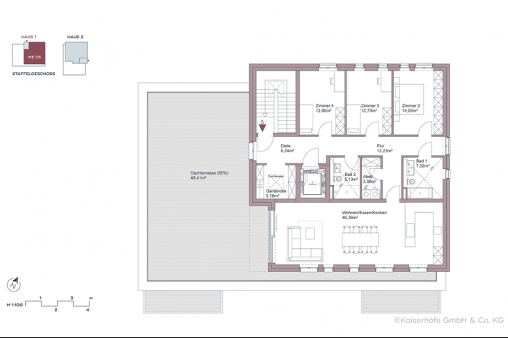 ?®Kaiserhoefe Krefeld_Grundriss WE05