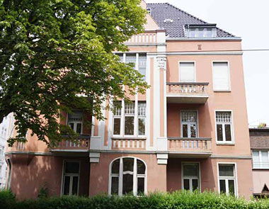 Ansicht der Villa Waldhof in Krefeld-Bockum